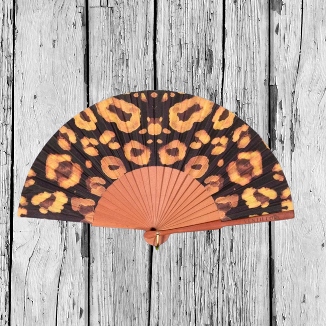 Hand Fan | Leo Yellow