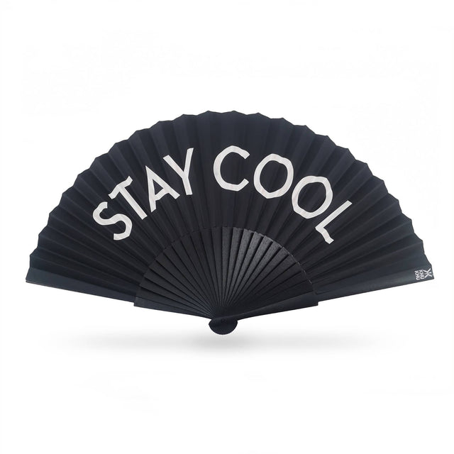 Handfächer Stay Cool schwarz – COUNTRY HIGH