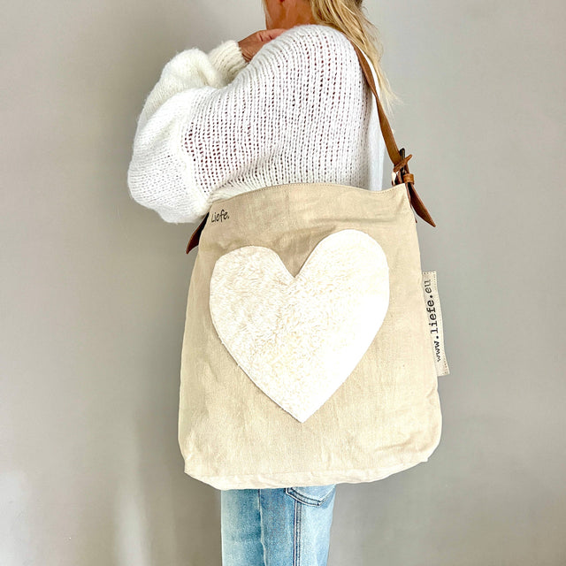 Buckle Bag Vintage mit Teddyherz – COUNTRY HIGH