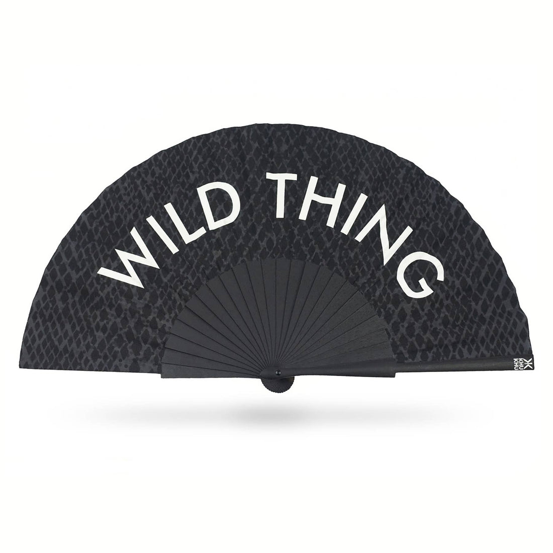 Handfächer Wild Thing schwarz – COUNTRY HIGH