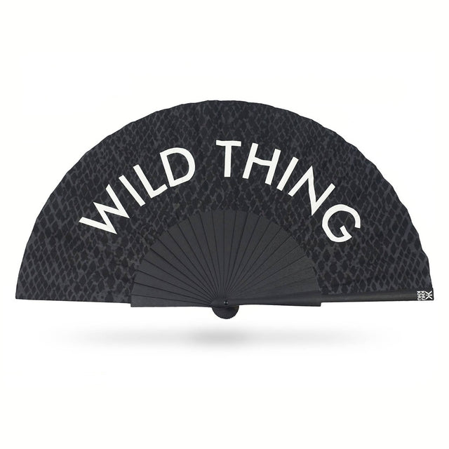 Handfächer Wild Thing schwarz – COUNTRY HIGH