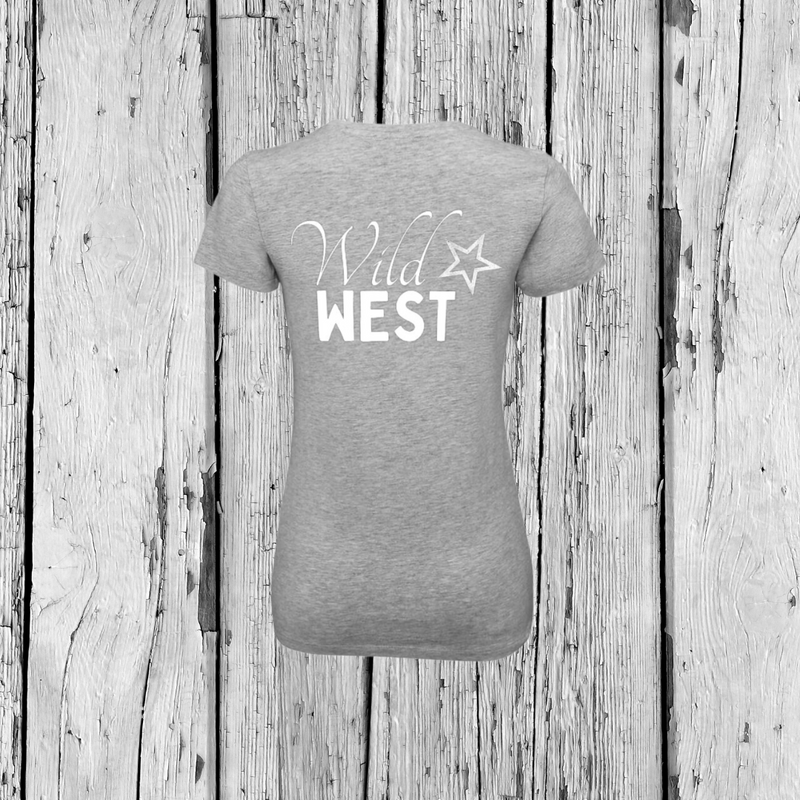 Wild West | T-Shirt V-Ausschnitt | Girls
