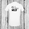 Stay Wild | T-Shirt V-Ausschnitt | Boys