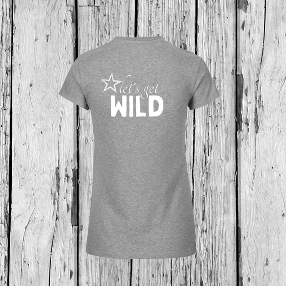 Let's get Wild | T-Shirt Rundhals | Girls