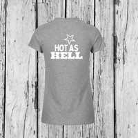 Hot as Hell | T-Shirt Rundhals | Girls