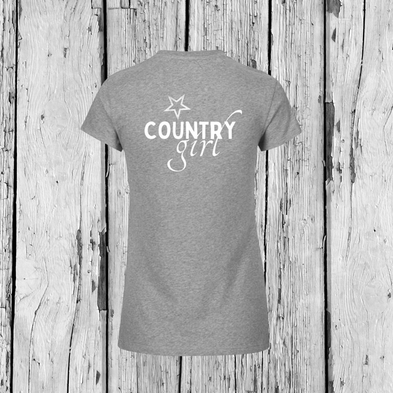 Country Girl | T-Shirt Rundhals | Girls
