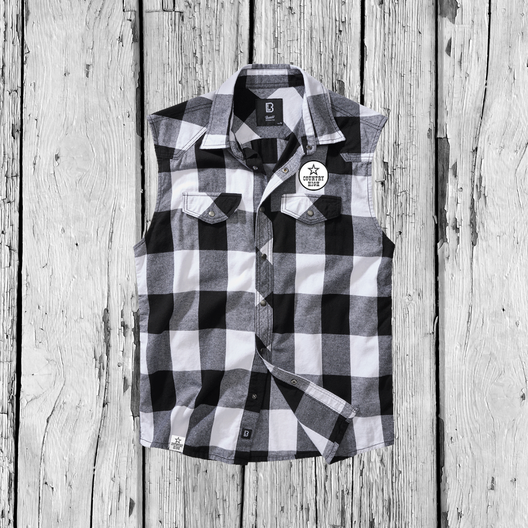 Sleeveless Flanellshirt | Unisex