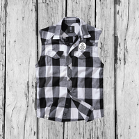 Sleeveless Flanellshirt | Unisex