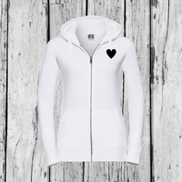 I love line dancing | Zip sweater | Girls