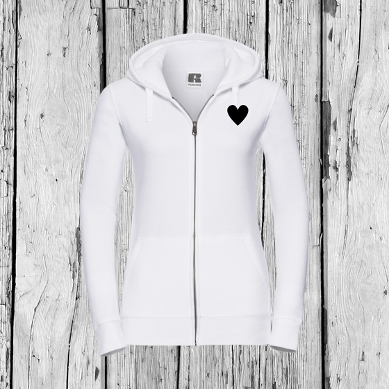 I love your Smile | Zip Sweater | Girls