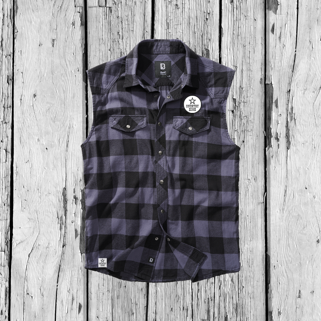 Sleeveless Flanellshirt | Unisex