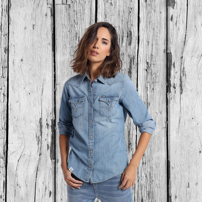 Jeanshemd Classic | Glitzerstern | Girls