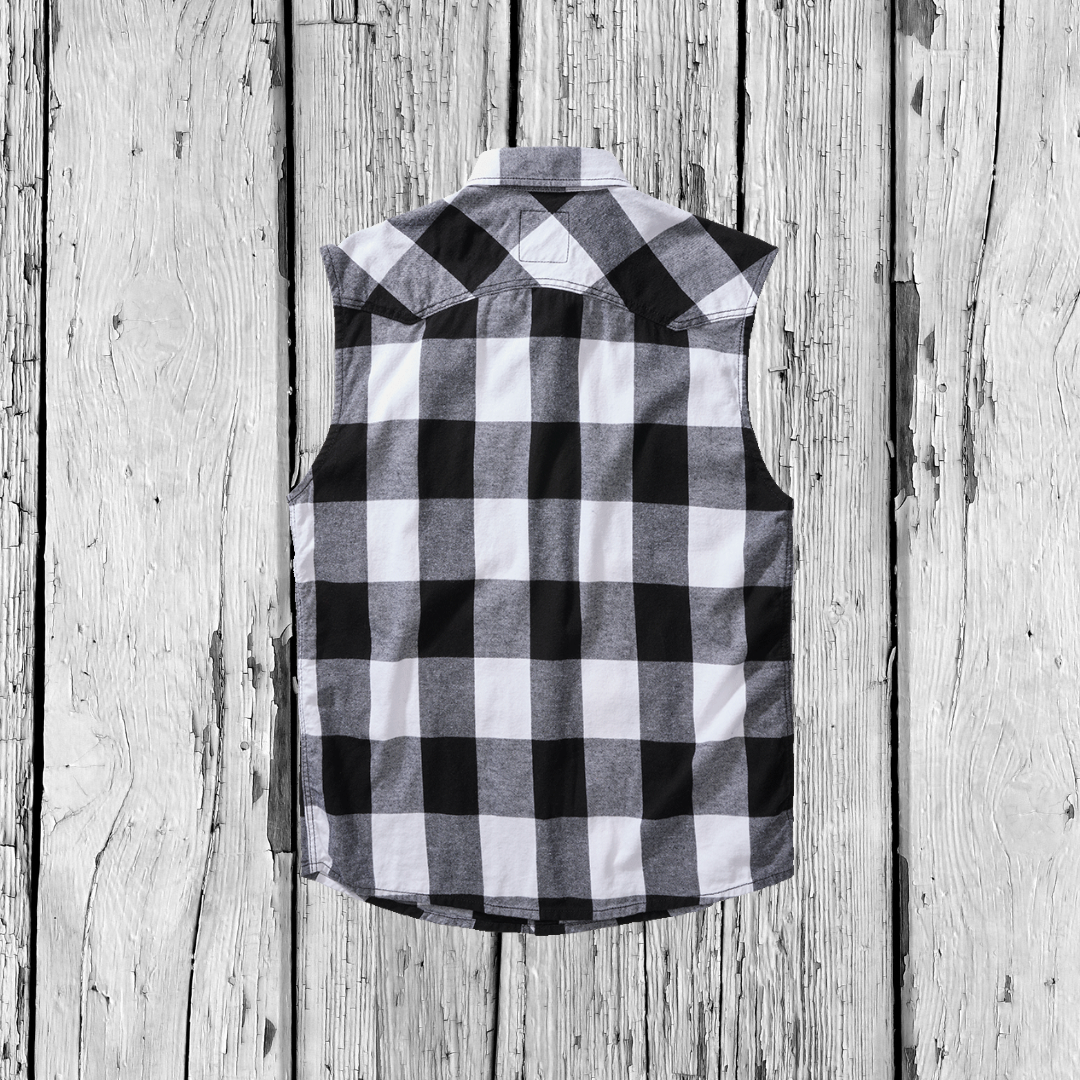 Sleeveless Flanellshirt | Unisex