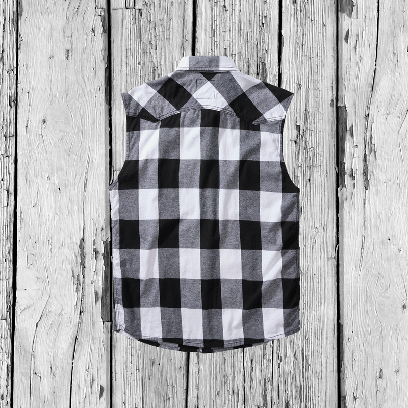 Sleeveless Flanellshirt | Unisex