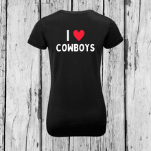  I love Cowboys | T-Shirt Rundhals | Girls