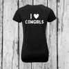 I love Cowgirls | T-Shirt Rundhals | Girls