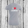 I love Country | T-Shirt V-Ausschnitt | Girls