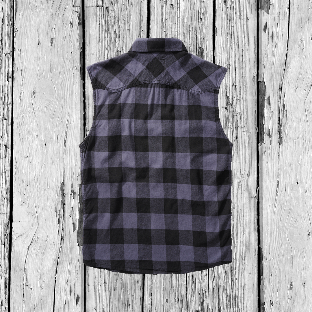 Sleeveless Flanellshirt | Unisex