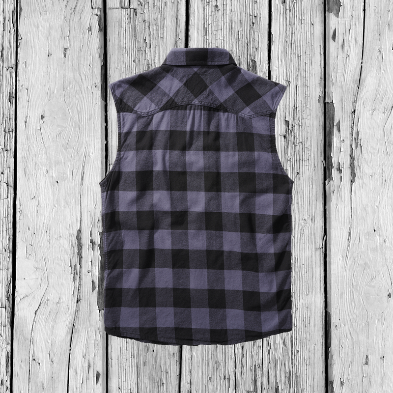 Sleeveless Flanellshirt | Unisex