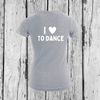 I love to Dance | T-Shirt V-Ausschnitt | Girls