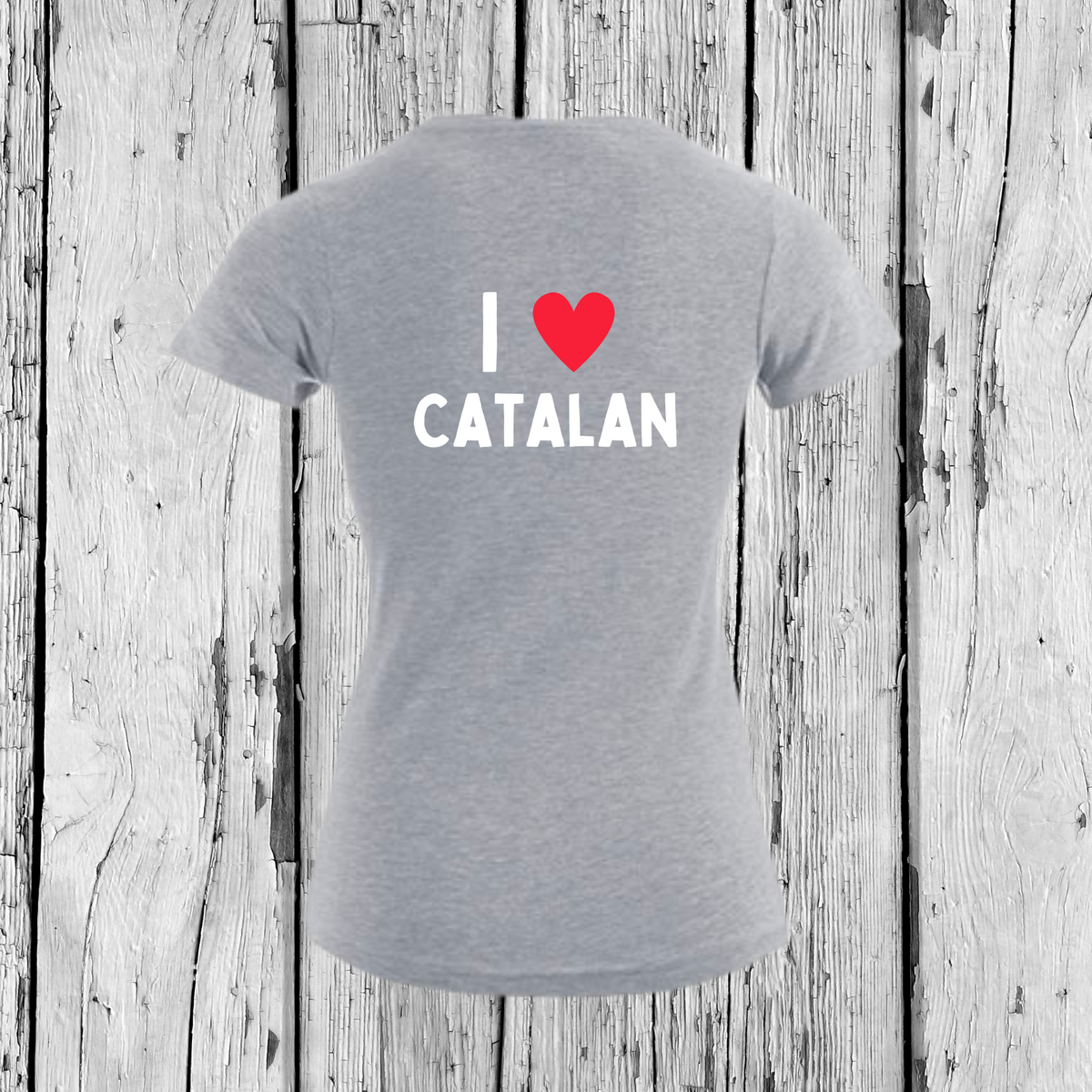I love Catalan | V-neck T-shirt | Girls