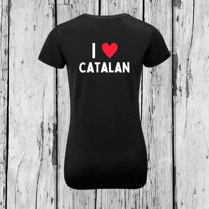 I love Catalan | T-shirt round neck | Girls