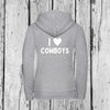 I love Cowboys | Zip Sweater | Girls