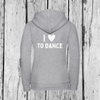 I love to Dance | Zip Sweater | Girls