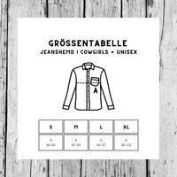 Jeanshemd Classic | Glitzerstern | Girls