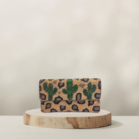 Perlen Clutch | Cactus Wild