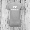 I love Country | T-Shirt Rundhals | Girls