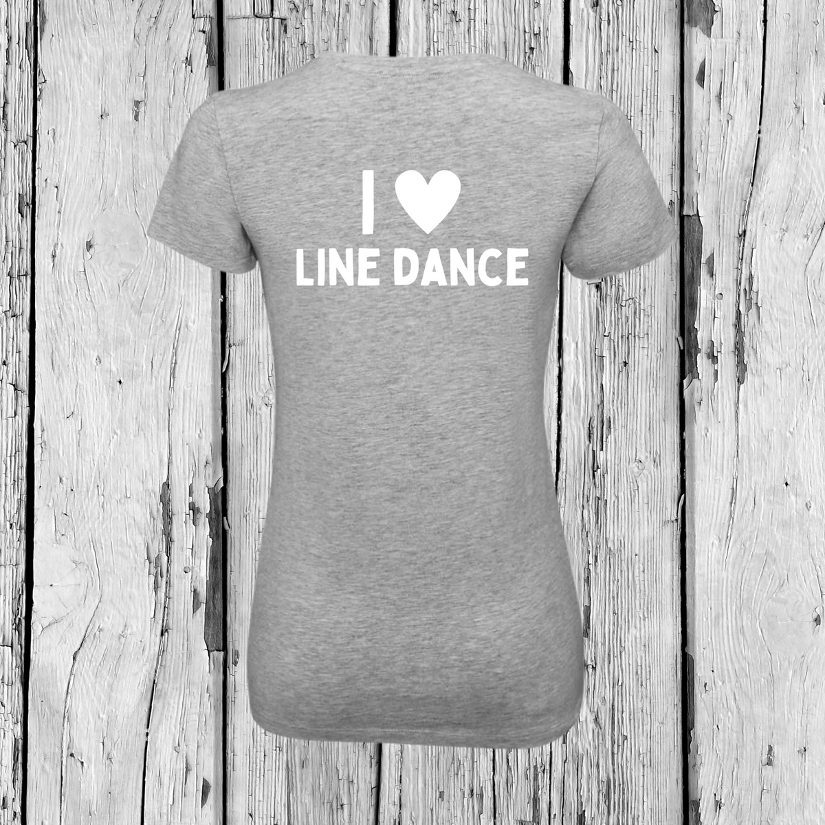 I love Line Dance | T-Shirt Rundhals | Girls