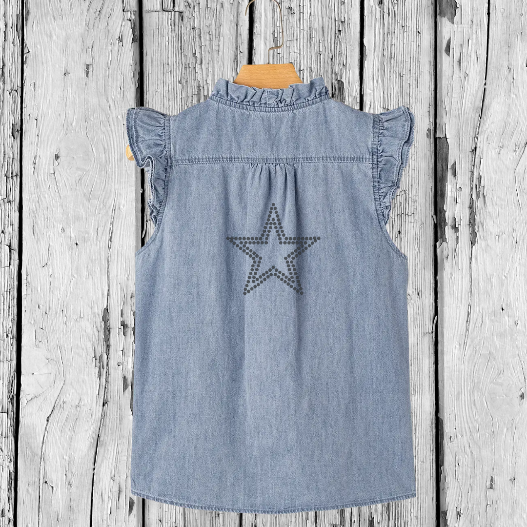 Jeans Bluse | Glitzerstern | Girls