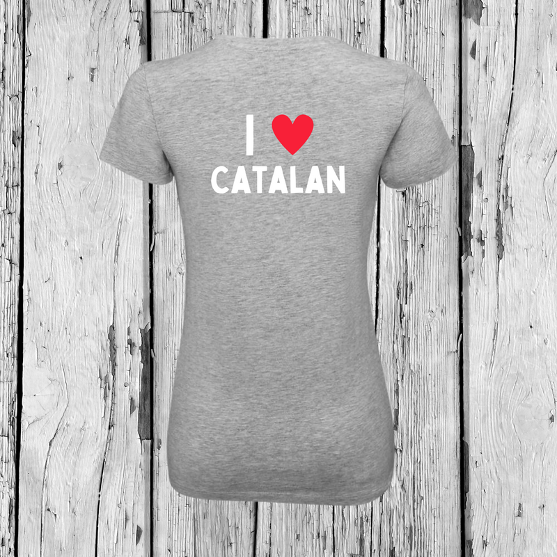 I love Catalan | T-shirt round neck | Girls