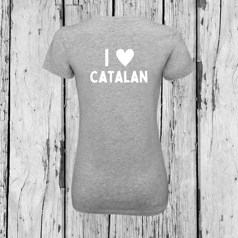 I love Catalan | T-shirt round neck | Girls