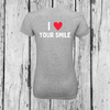 I love your Smile | T-Shirt Rundhals | Girls