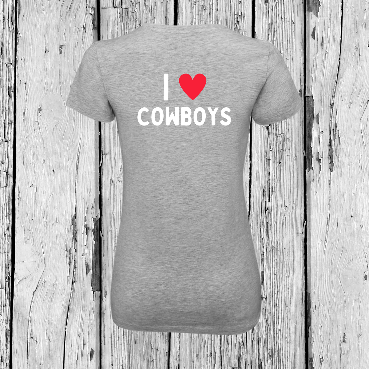 I love Cowboys | T-Shirt Rundhals | Girls