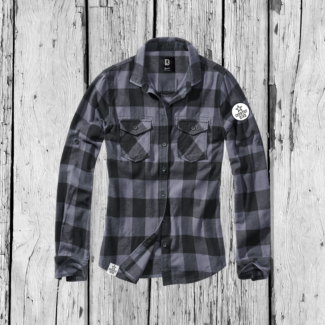 Flannel shirt «Country Rebel» | Girls