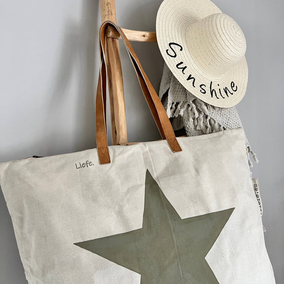 XL-Tasche | Star Olive