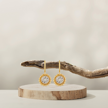  Flower Ohrringe | Gold | Swarovski Crystal