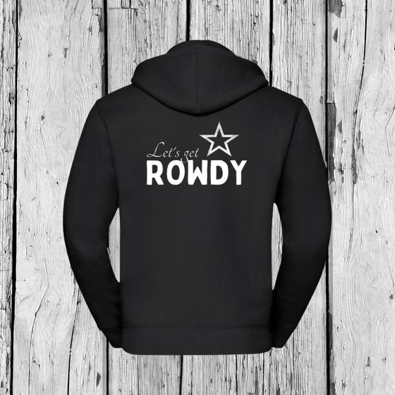 Let's get Rowdy | Zip Sweater | Boys