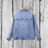 Jeansjacke Loose | Glitzerstern | Girls
