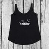 Mama Told Me | Tank Top Loose | Girls