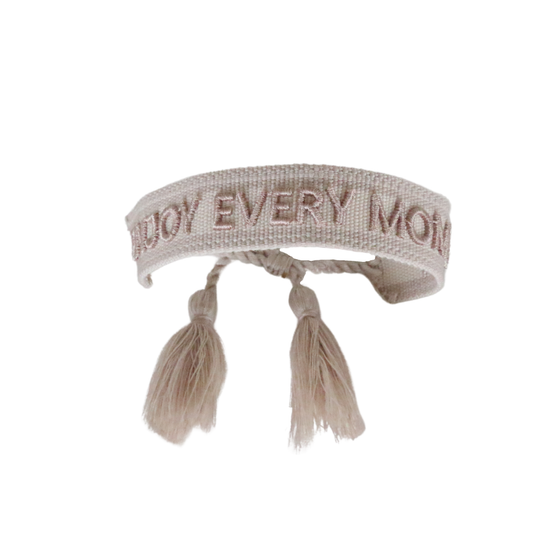 Enjoy every Moment | Statement Armband