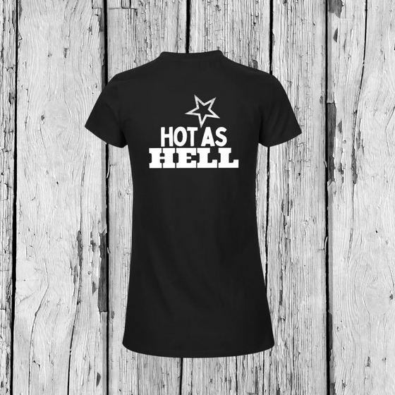 Hot as Hell | T-Shirt Rundhals | Girls