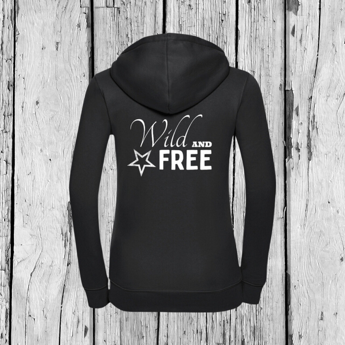 Wild and Free | Zip Sweater | Girls