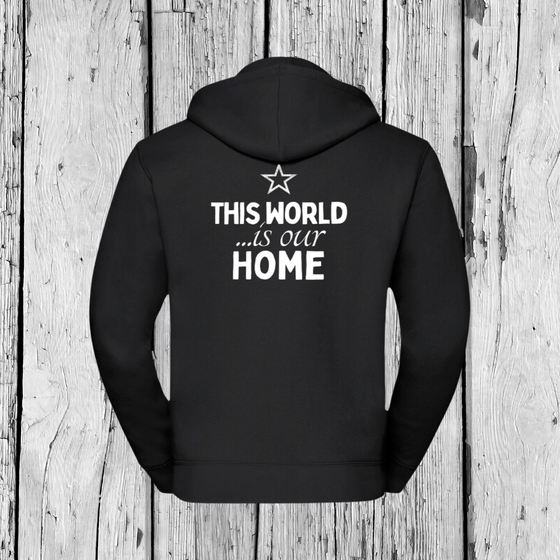 This World is our Home | Zip Sweater | Boys