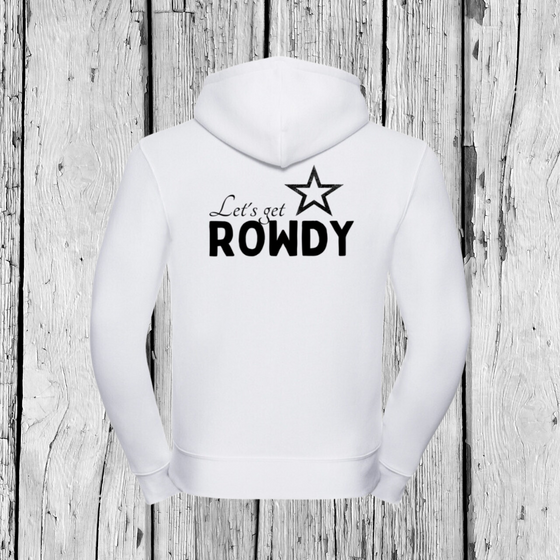 Let's get Rowdy | Zip Sweater | Boys