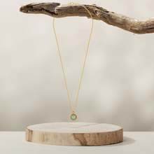  Flower Halskette | Gold | Swarovski Pacific Opal