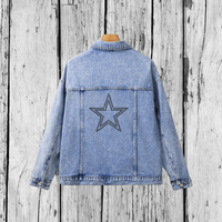 Jeansjacke Loose | Glitzerstern | Girls
